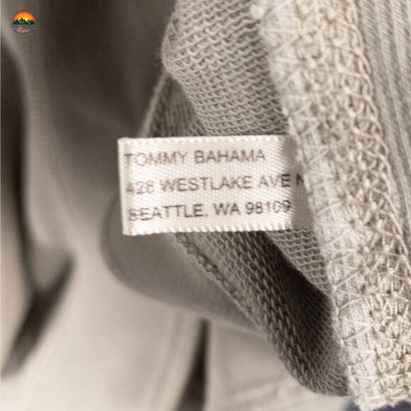 Tommy Bahama Pullover Sweater Light Green Long Sleeve 1/4 Zip Vacation Men's XL - Picture 11 of 13